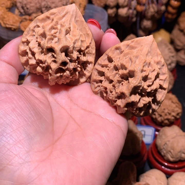 核桃手串/手链46尺三角桩帝王