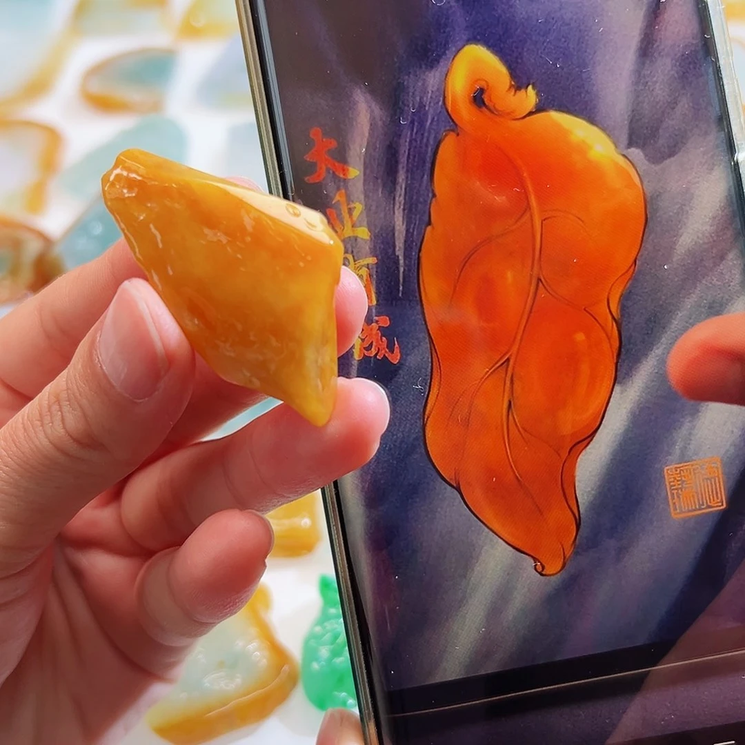 定制翡翠未镶嵌翡翠定制