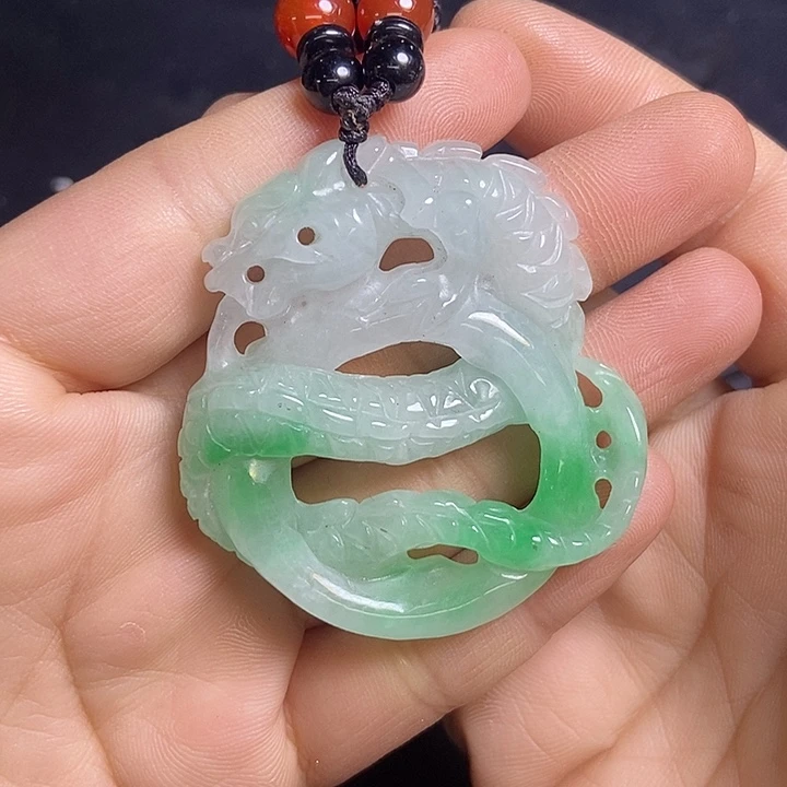 吊坠白玉菩提精品文玩