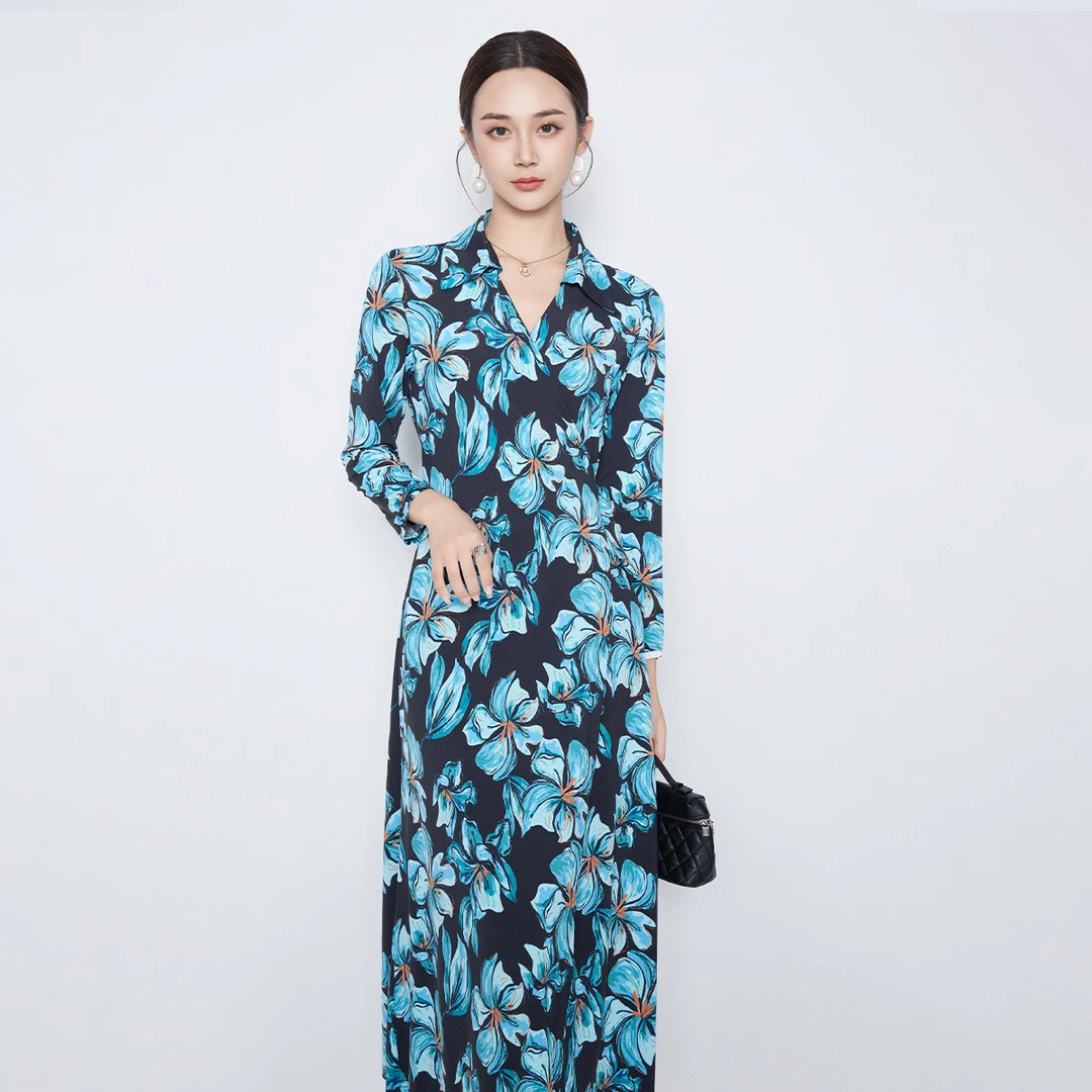 【粉丝专属】高冷知性通勤收腰洋气女裙子VHSA69DRX0