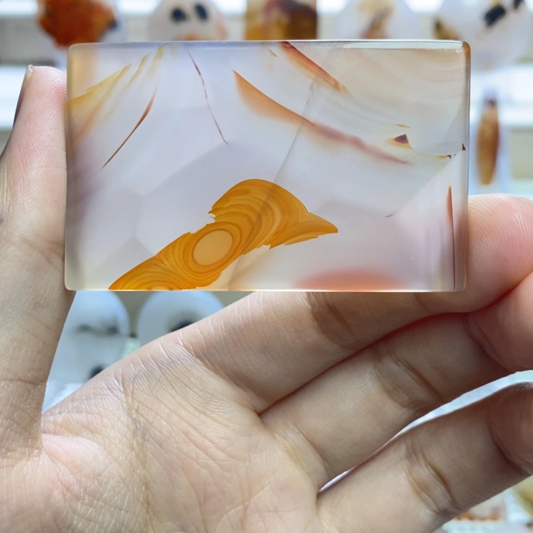 玛瑙/玉髓未镶嵌吊坠(不含链)