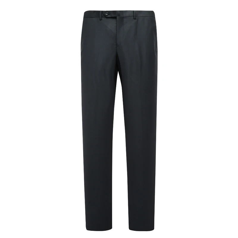 MY436美春秋男式西裤 中腰修身商务休闲长裤 黑蓝色1200266