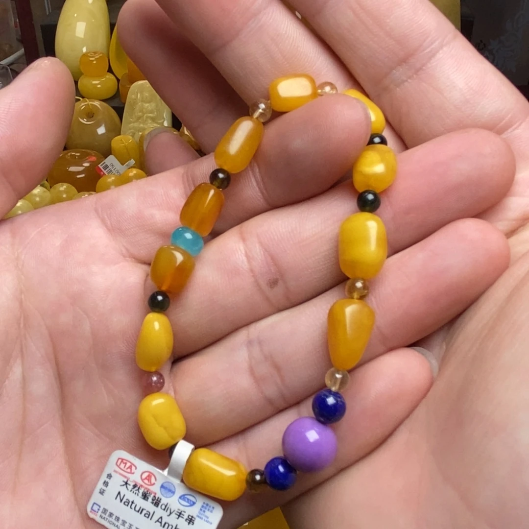 琥珀未镶嵌裸石蜜蜡