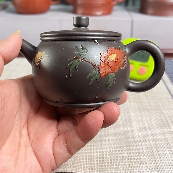 茗***府紫砂茶壶宜兴原矿手工紫砂壶