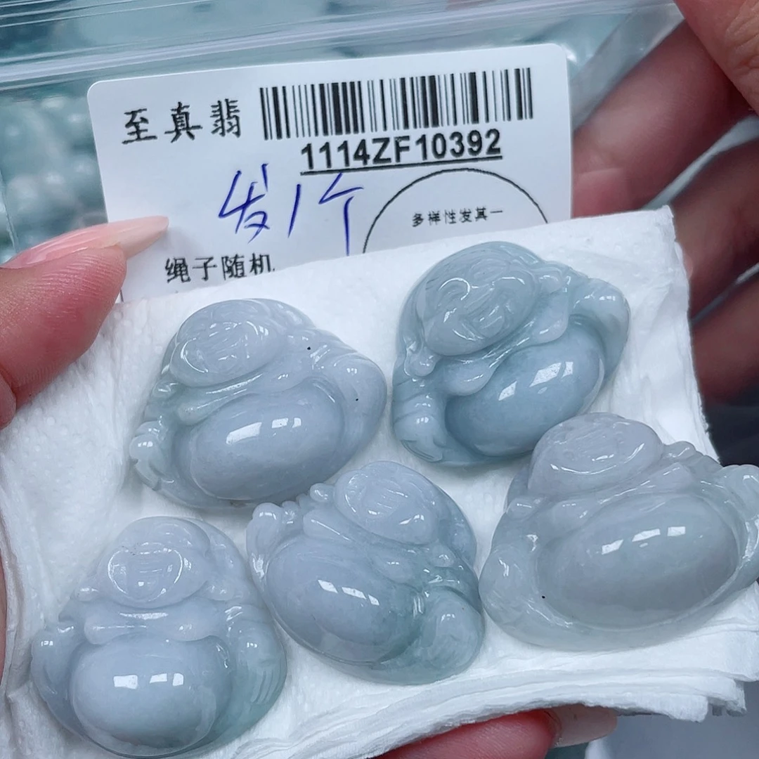 翡翠未镶嵌吊坠(不含链)多样性其一