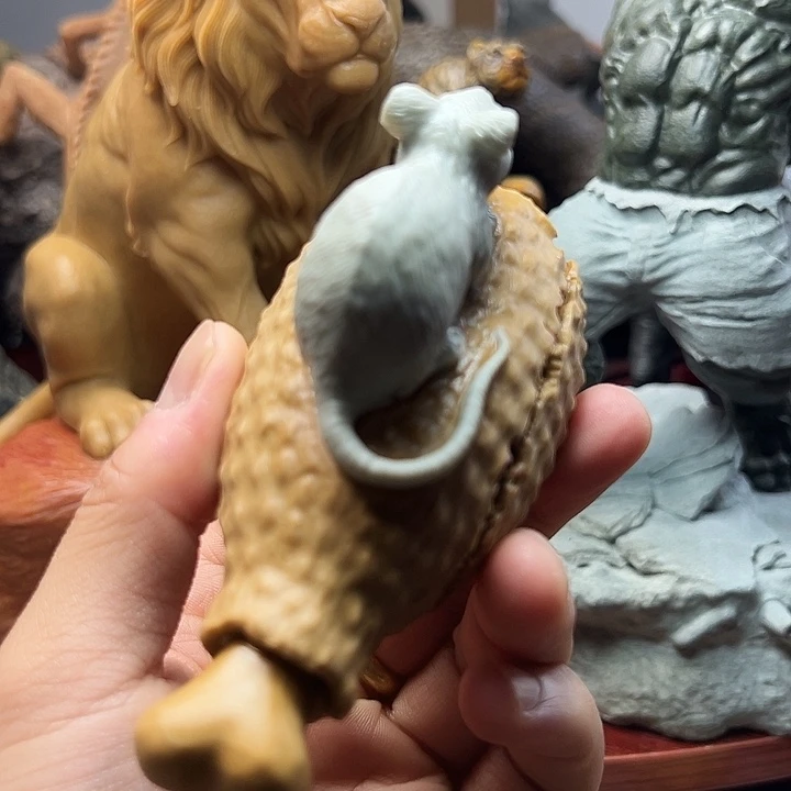 东北石松花石摆件