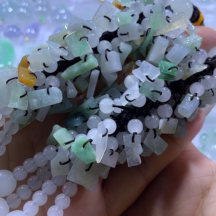 翡翠未镶嵌颈饰天然翡翠A货车挂多样性发货发其一