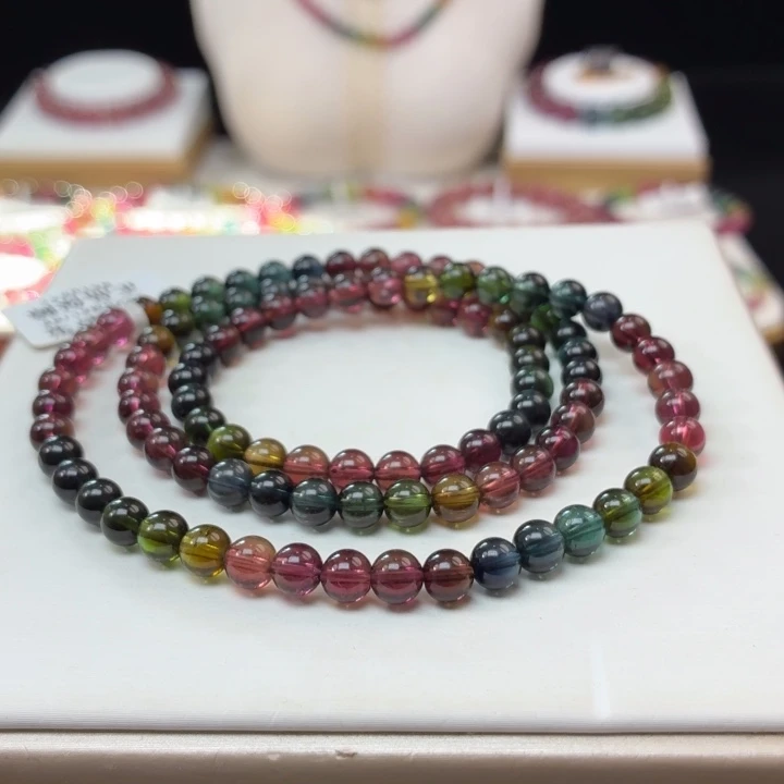 未镶嵌手链碧玺5.6mm±