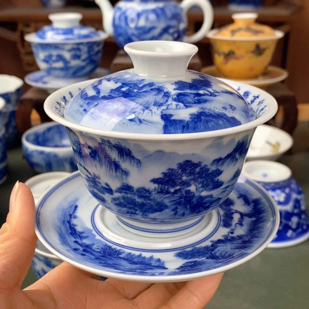 杯景德镇陶瓷手工手绘