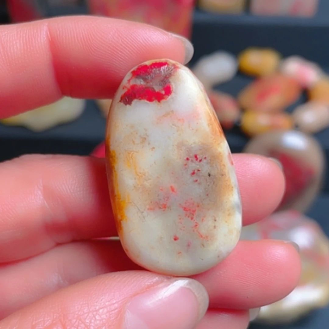 【闪购商品】昌化鸡血石昌化鸡血石玉石底挂件