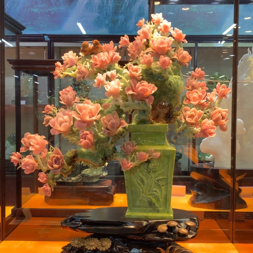 【闪购商品】未镶嵌蛇纹石玉摆件覆膜