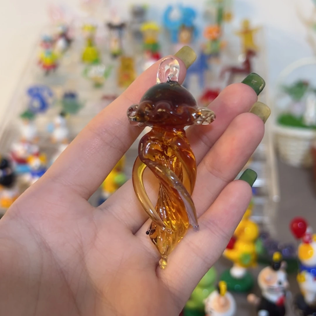 【闪购商品】琉璃手工艺品进口料水母