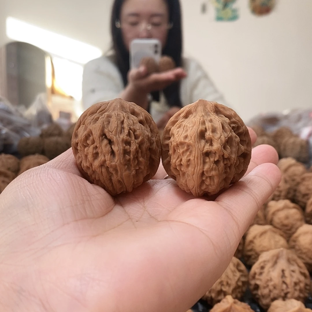 文玩核桃吊坠荔枝纹36