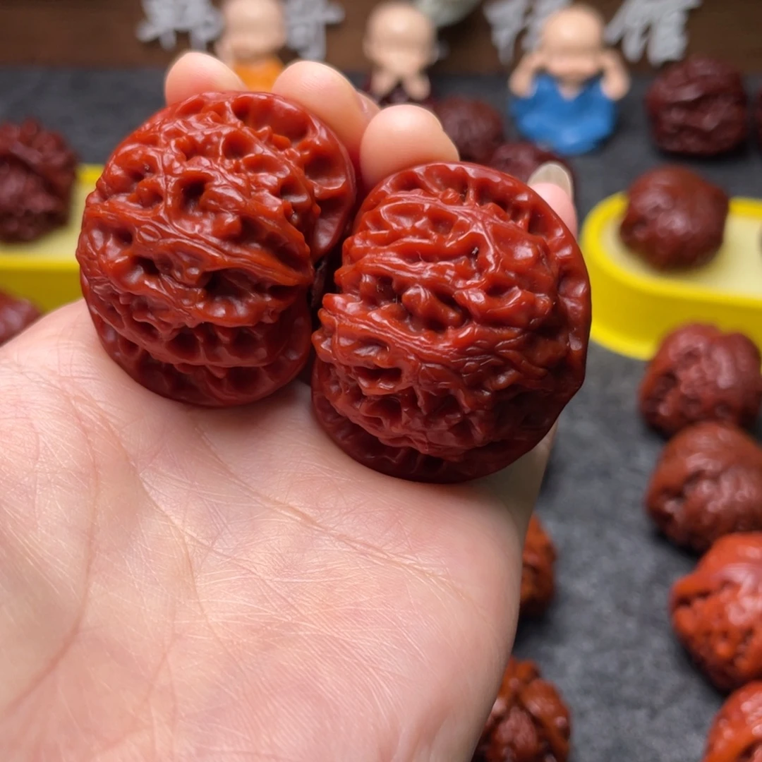 吊坠文玩核桃文玩核桃 手把件 宫灯 41