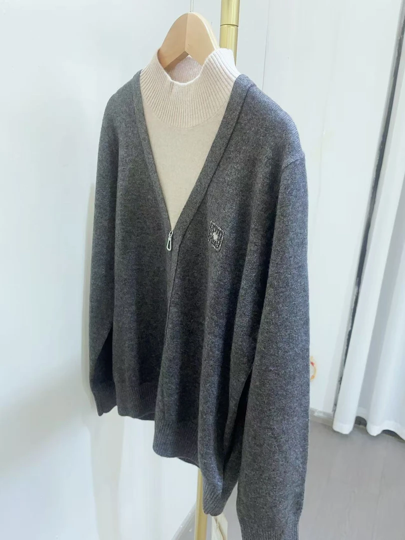 M冬季女士100宽松羊毛衫