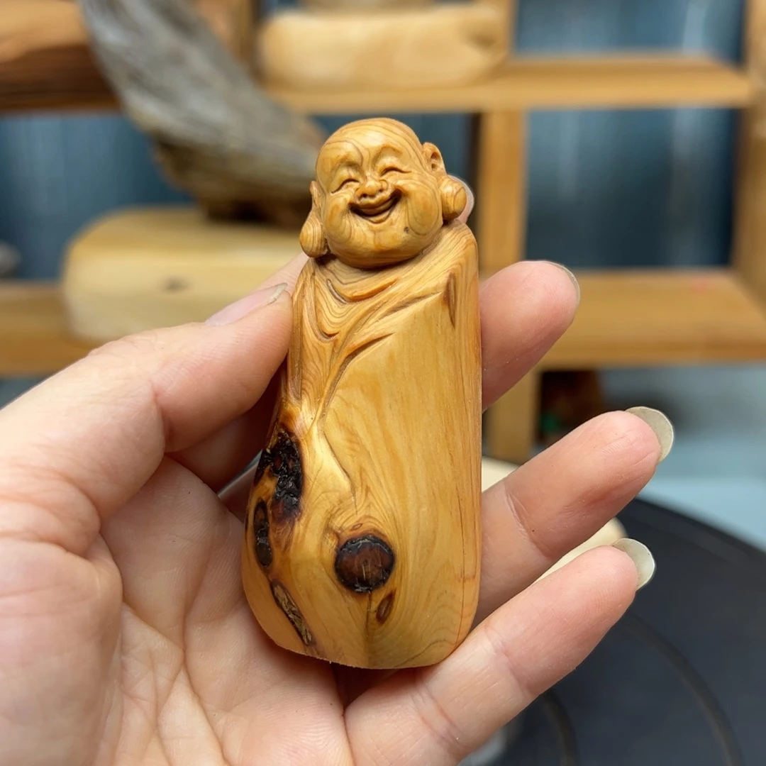 木?**?崖柏木摆件手把件
