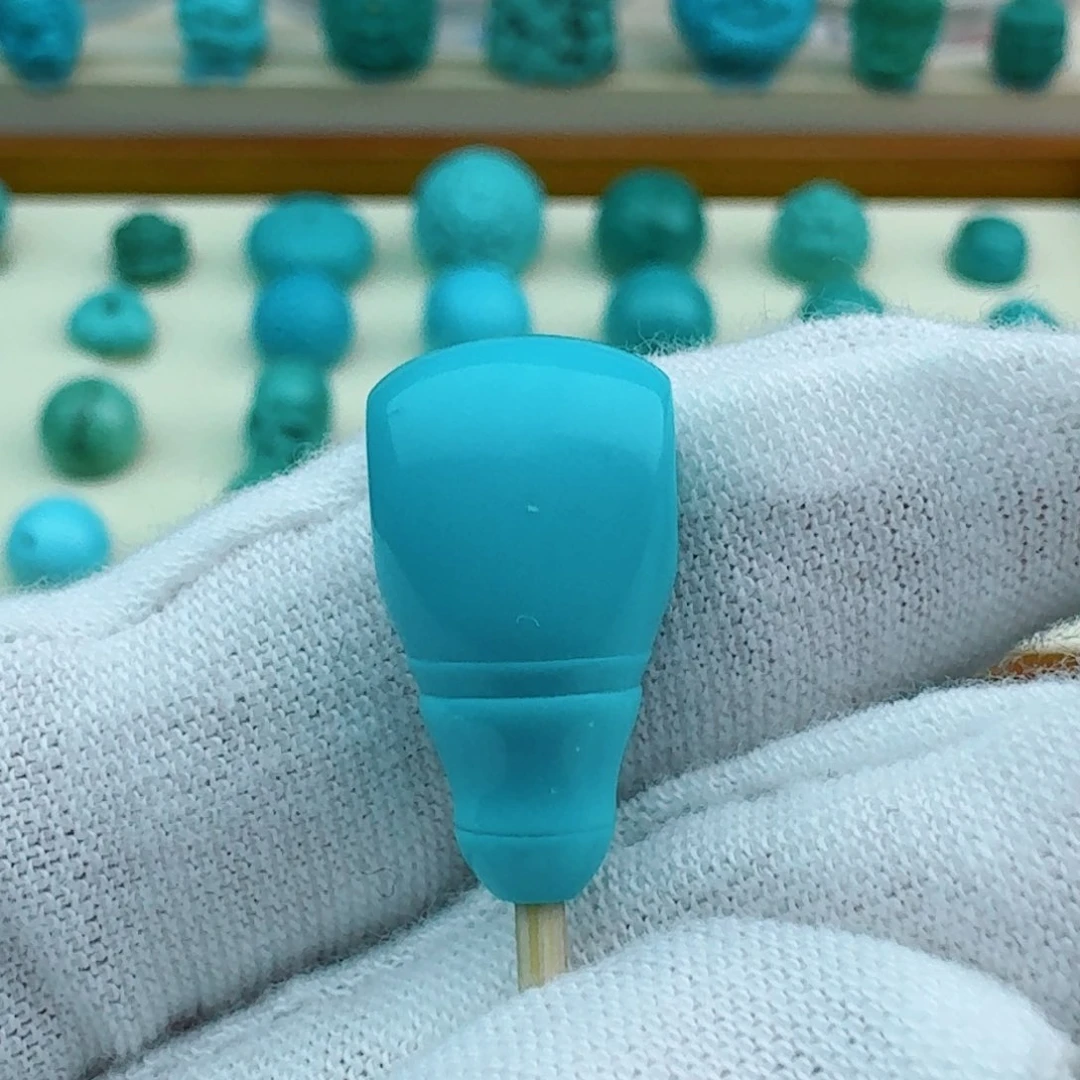 绿松石三通10.2未镶嵌