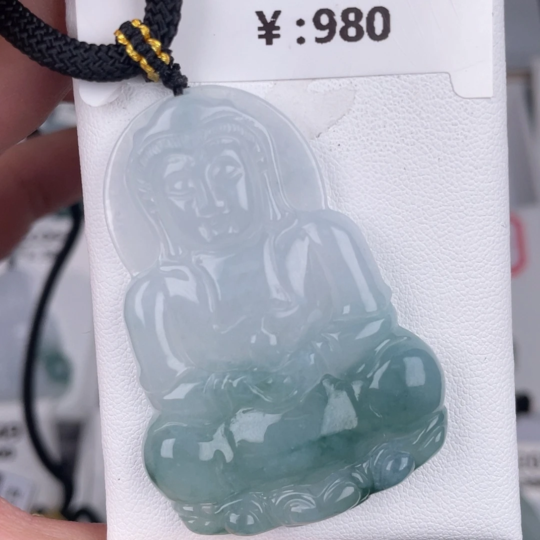 翡翠未镶嵌颈饰zc072