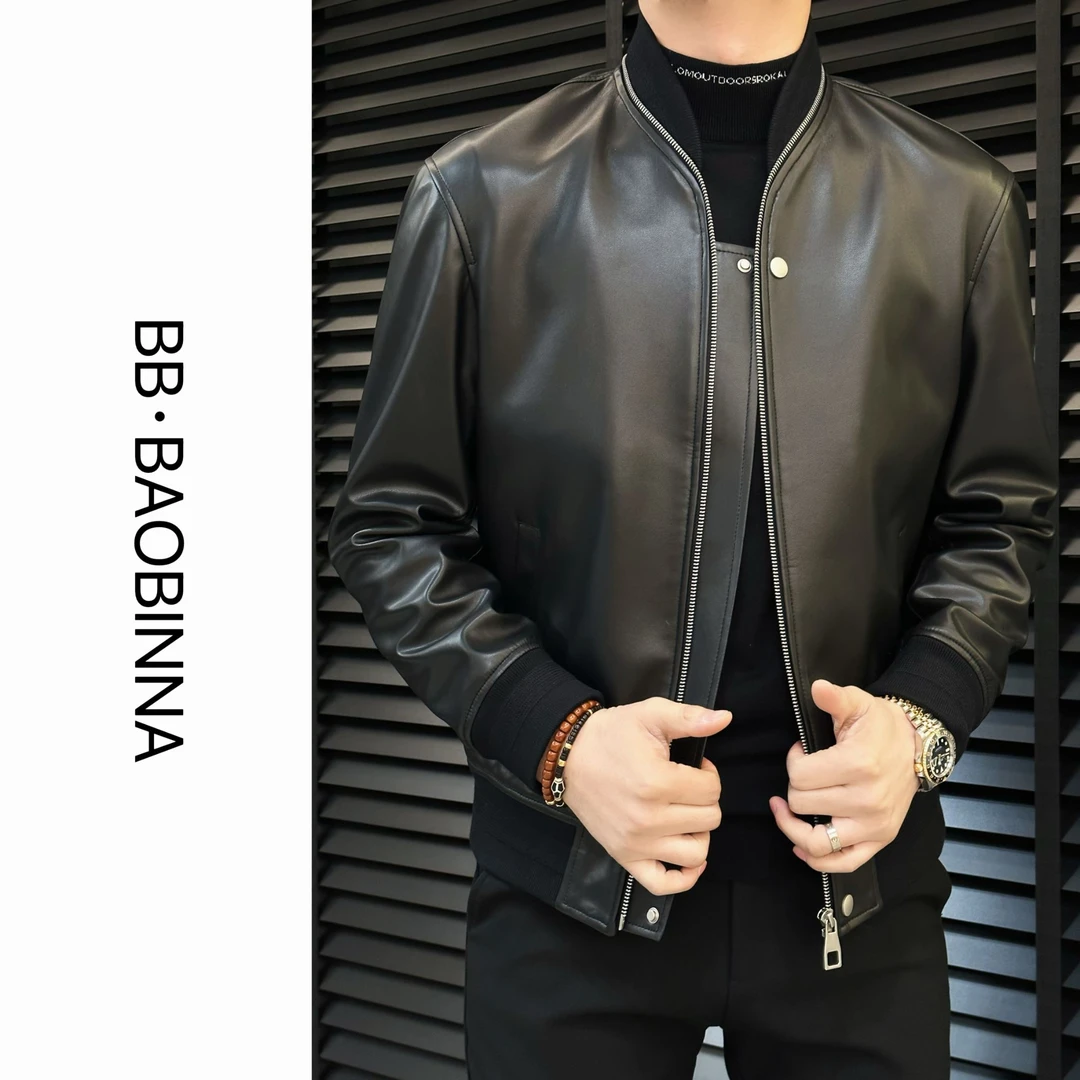 小野· 男装 | "春季新款"男士经典休闲棒球领夹克外套2511