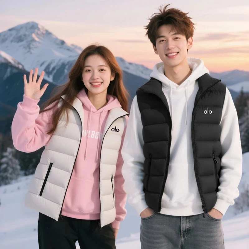 秋冬季马甲外套男女同款休闲百搭情侣款时尚运动跑步上衣潮