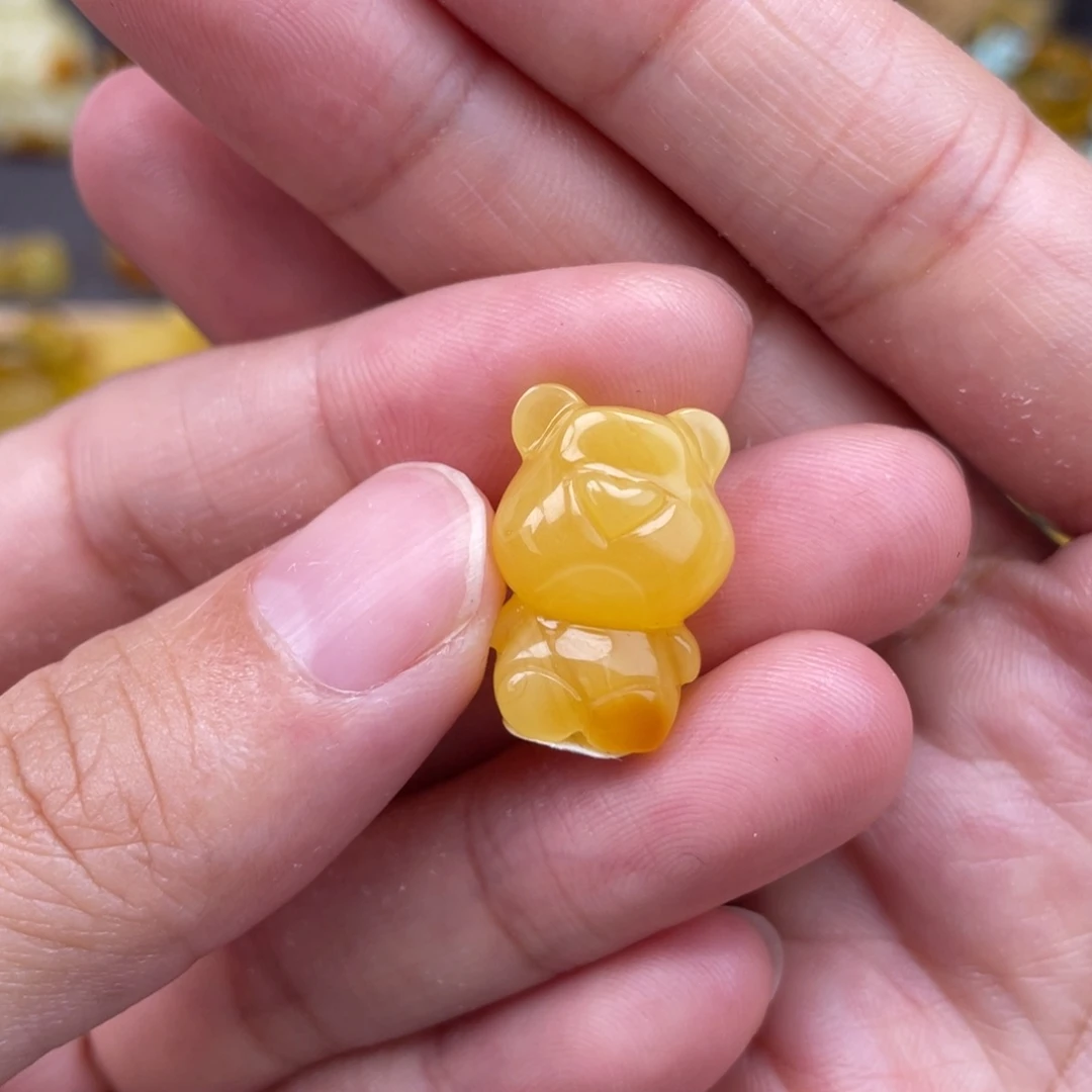 裸石琥珀未镶嵌蜜蜡