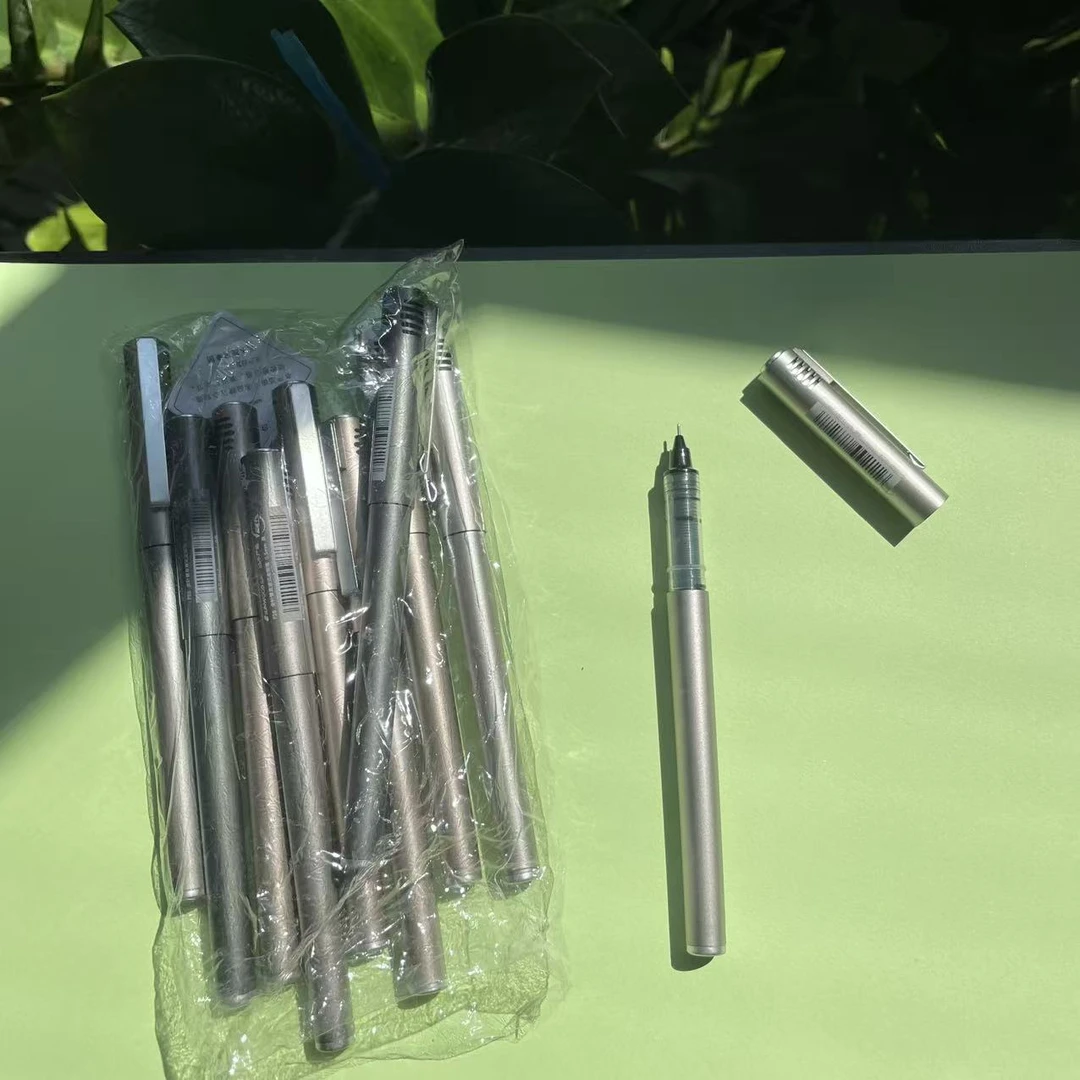 新疆包邮学生专用三木严选直液式走珠笔