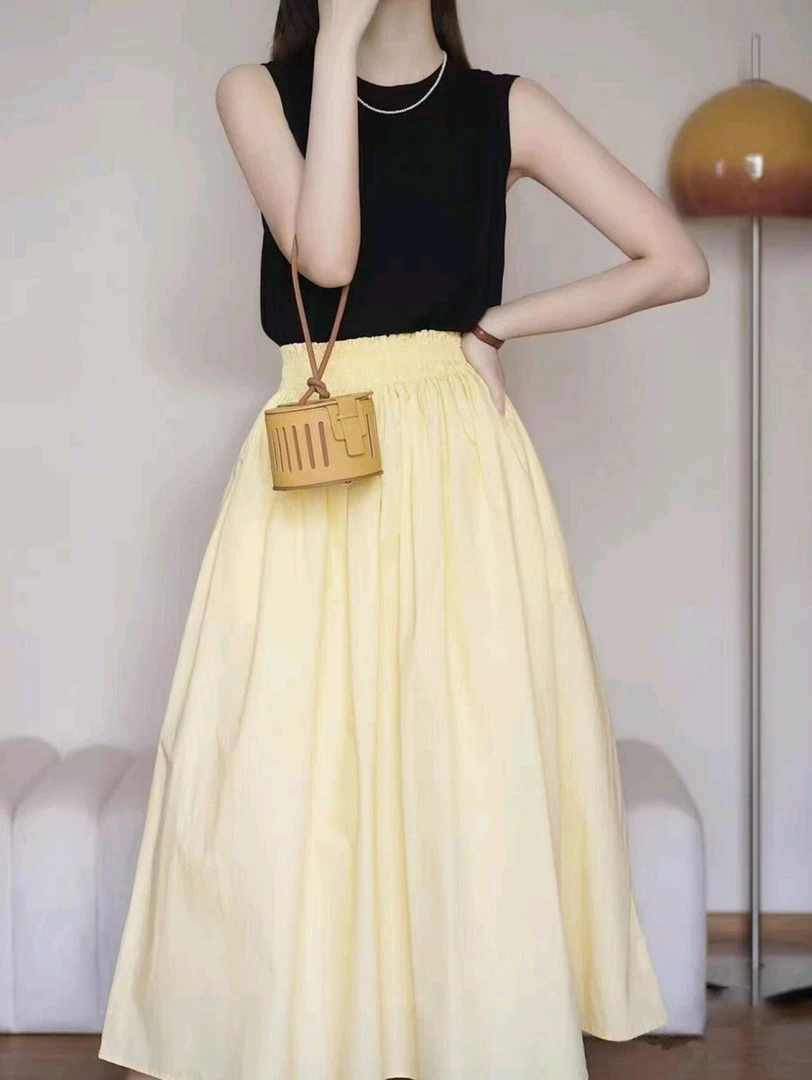 连衣裙夏季清纯奶甜女装(直播为准)