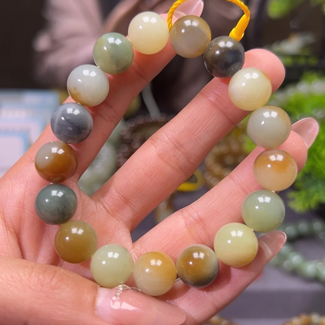 和田玉未镶嵌手串