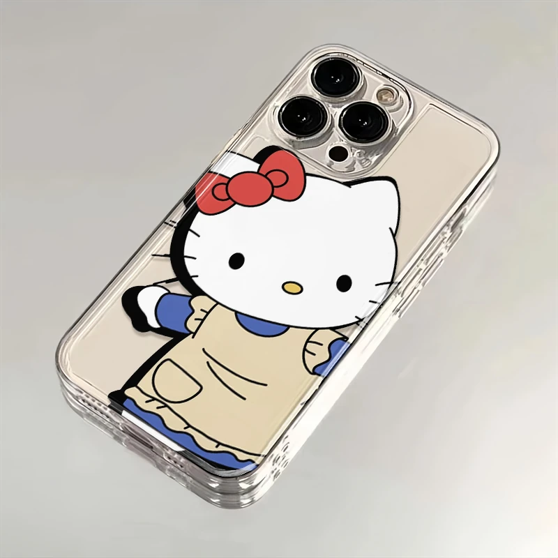 围裙凯蒂猫适用苹果iPhone16promax14小米15华为70手机壳12太空MT