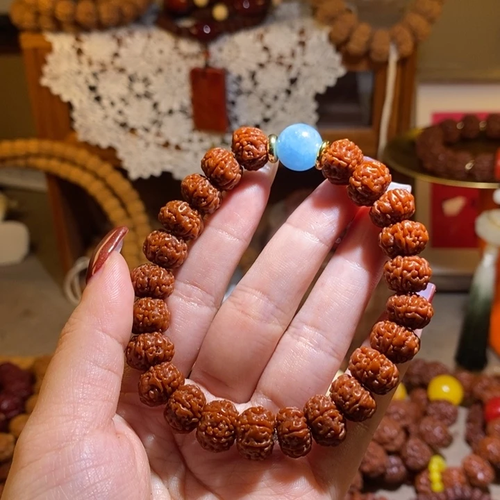 手串金刚菩提126玉华矮桩满肉一物