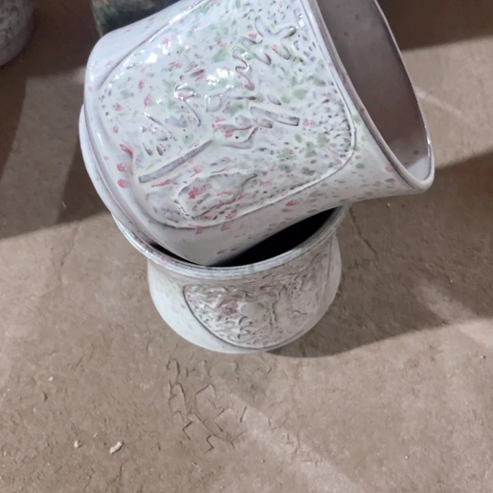花盆紫砂口径16高度16两只正品