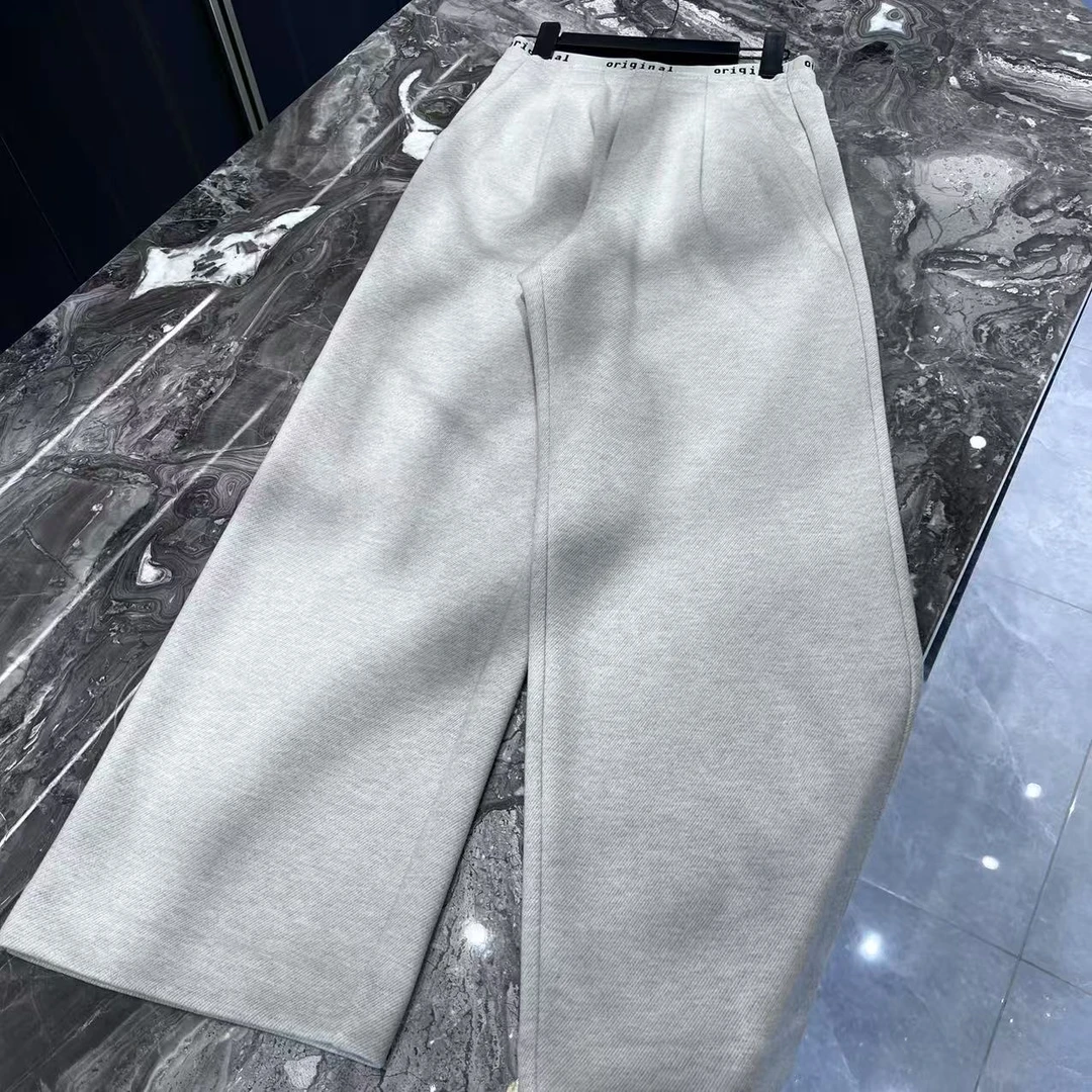 MINGGANG/名港时尚百搭休闲直筒裤   78373