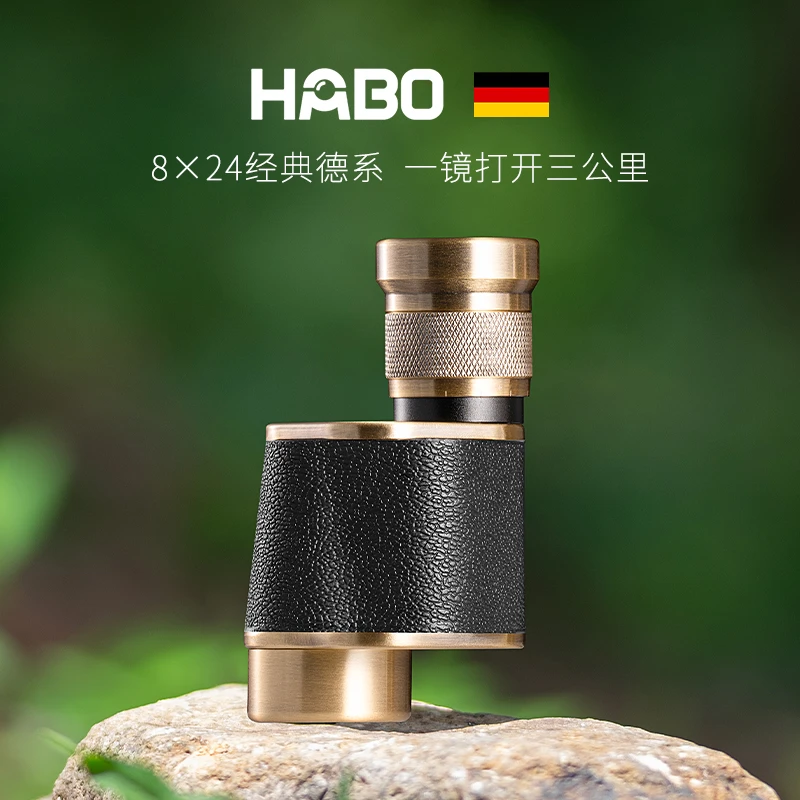 德国毛瑟单筒望远镜高倍高清夜视可携式覆古全金属演唱会户外望眼