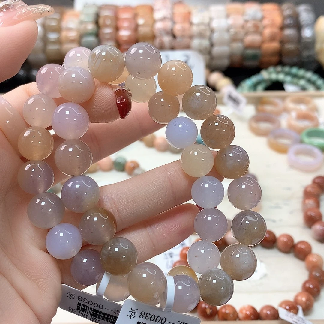 硅化珊瑚（珊瑚玉）手链未镶嵌*️****259