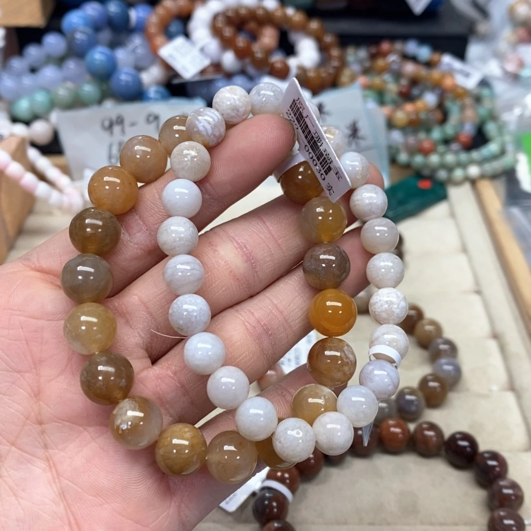 硅化珊瑚（珊瑚玉）手链未镶嵌?***?208