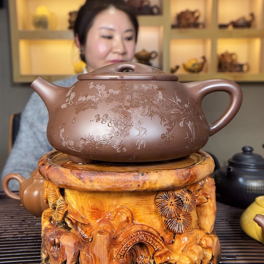 紫砂茶壶李桂敏老师1600cc