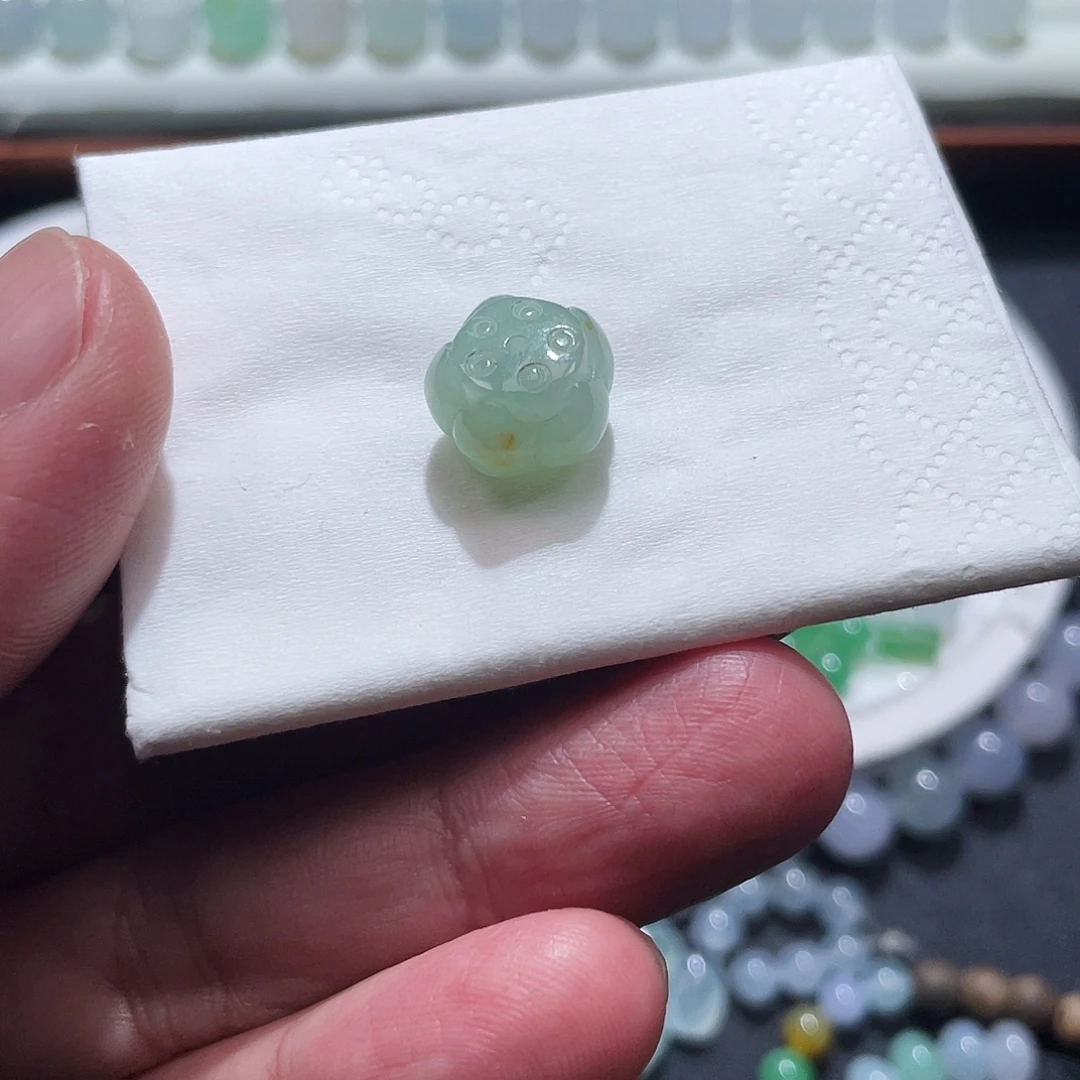 翡翠未镶嵌手链卡12