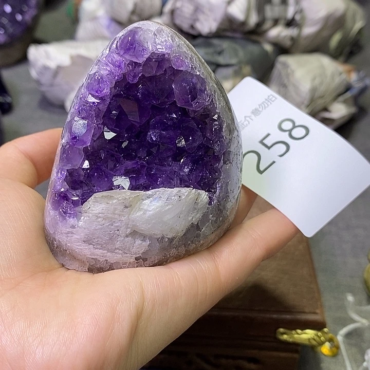 未镶嵌珠宝半成品紫晶
