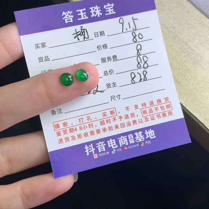 颈饰未镶嵌翡翠杨**意