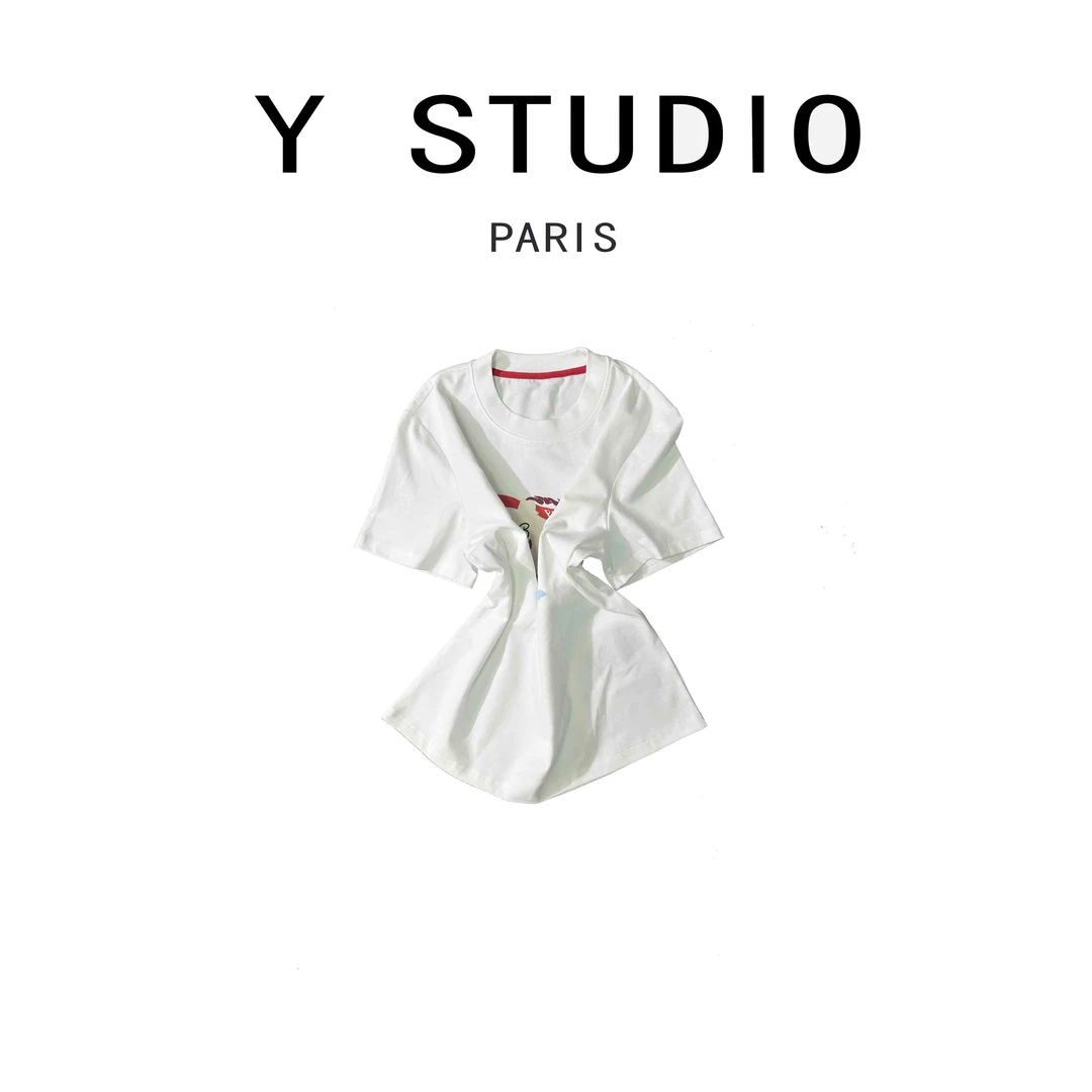 【大妮专属】【雾里话霜】新款百搭圆领短袖T恤女BU-DNS623