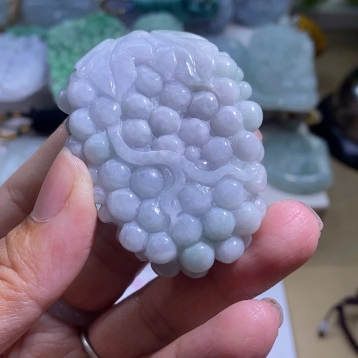 【闪购商品】颈饰未镶嵌翡翠葡萄