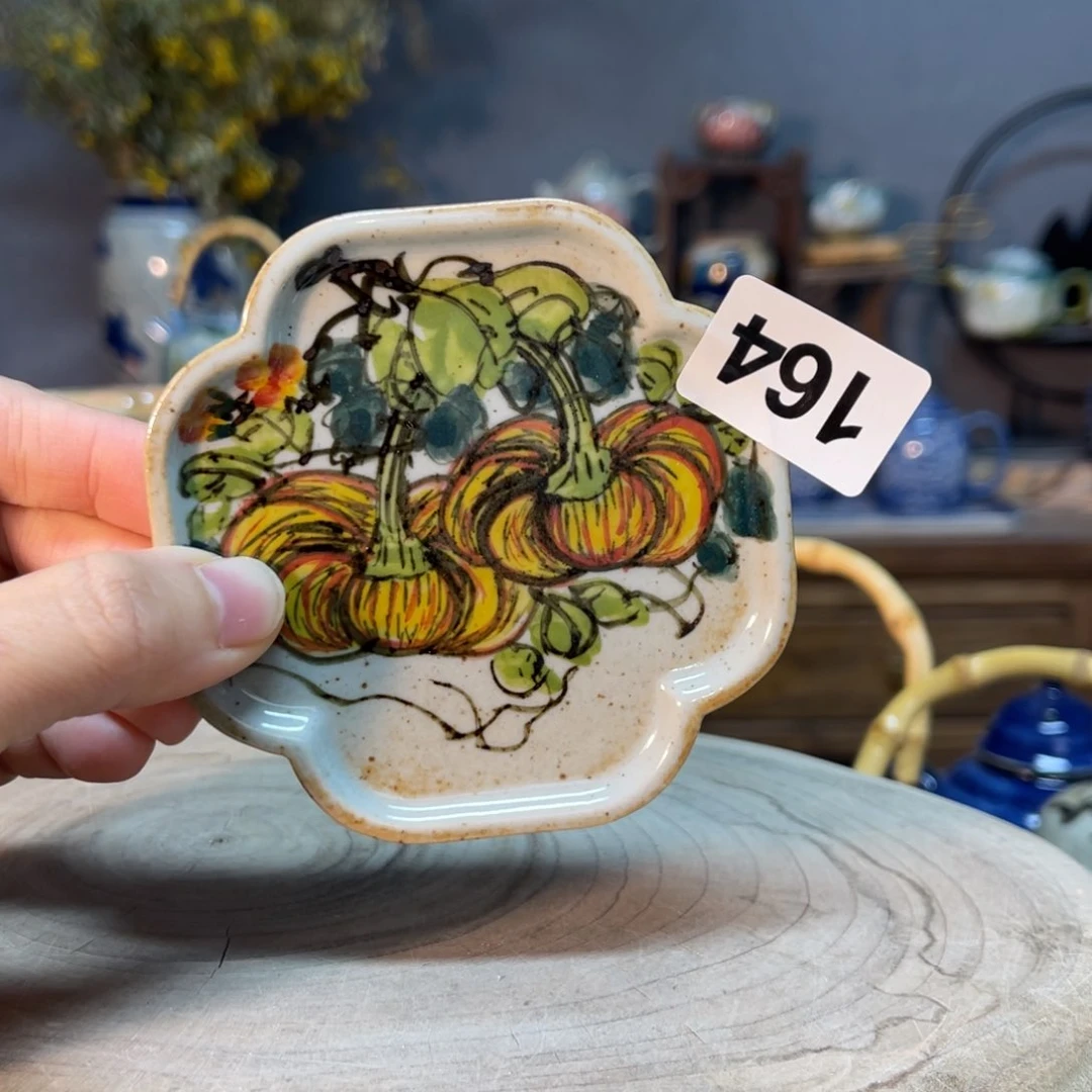 杯素浅陶瓷手工手绘