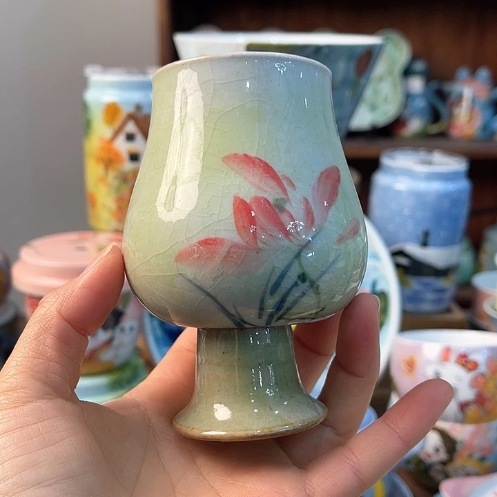 陶景德镇釉下手绘陶瓷