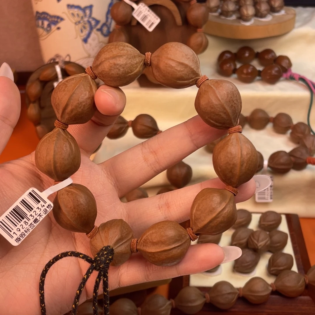 @***恼橄榄核手串/手链21.527梅林铁核