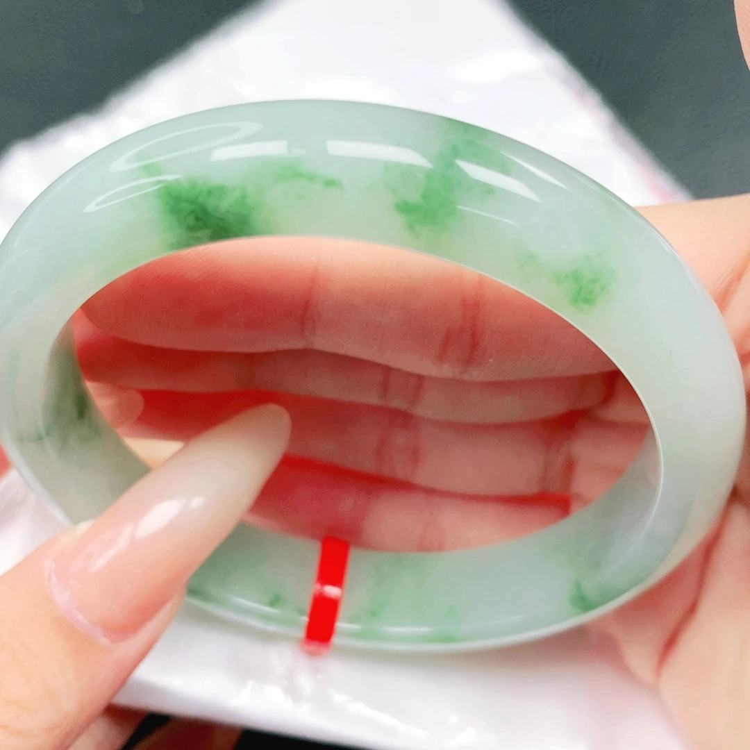 翡翠未镶嵌手镯61