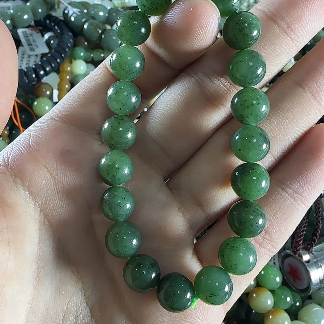 和田玉手链未镶嵌27