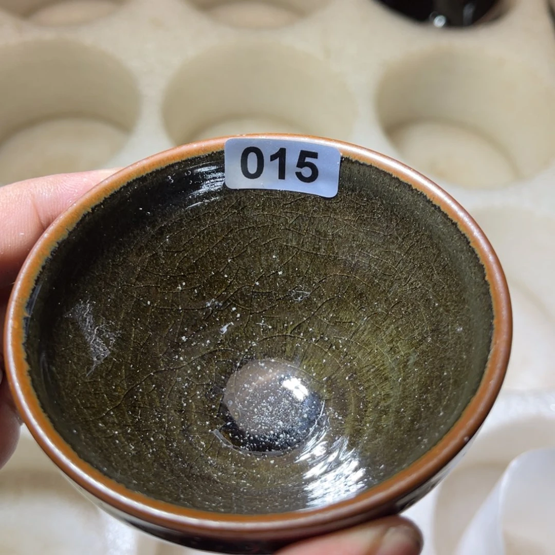 茶盏原矿原釉柴烧建盏