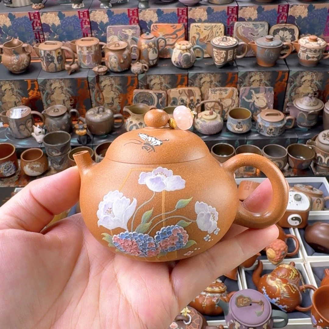 茶壶紫砂150cc原矿精工半手