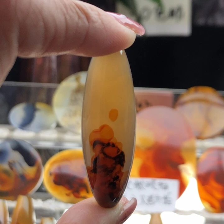 玛瑙/玉髓颈饰未镶嵌13