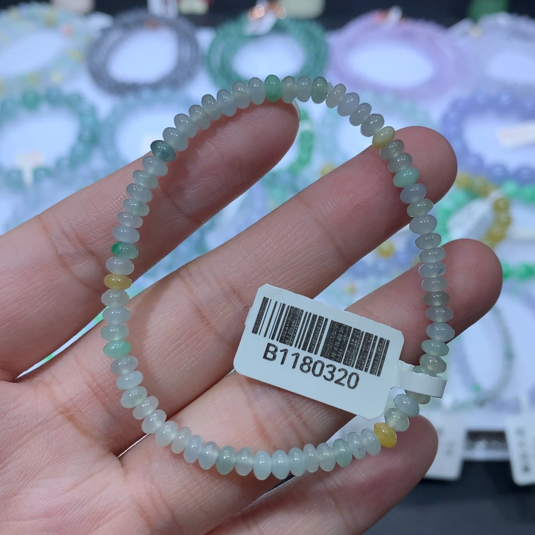 未镶嵌手链翡翠天然